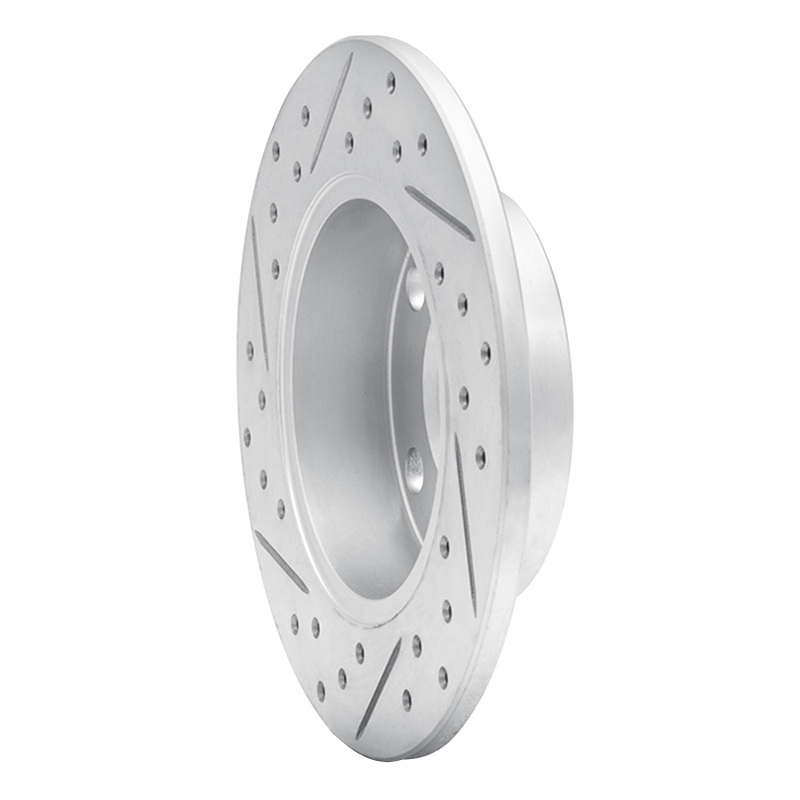 Audi A4 Quattro Brake Rotor (1) - Rear Right - DFC - Drilled & Slotted Geoperformance - `96-`05