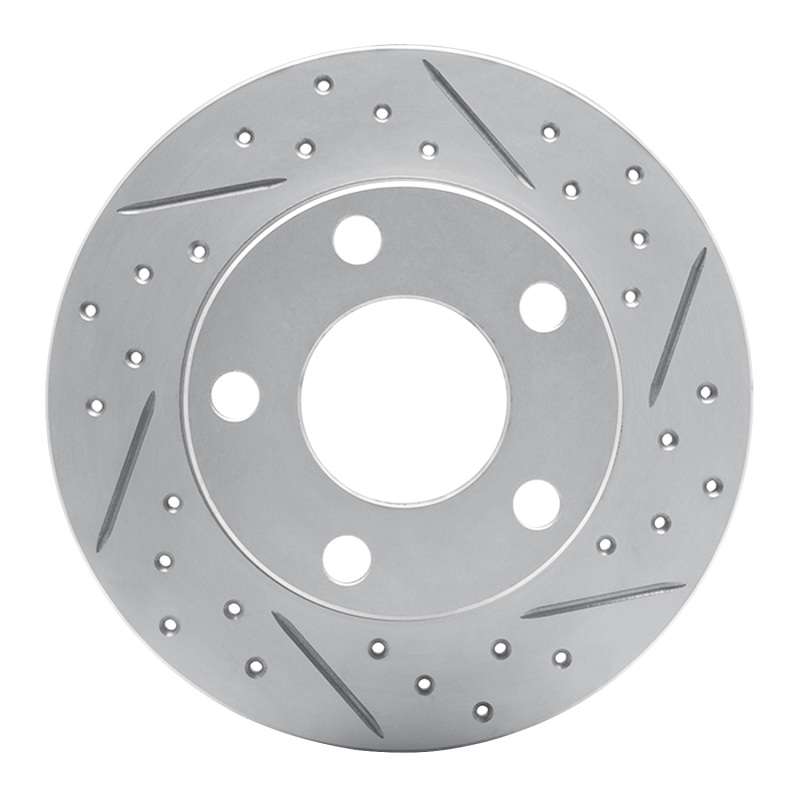 Audi A4 Quattro Brake Rotor (1) - Rear Right - DFC - Drilled & Slotted Geoperformance - `96-`05