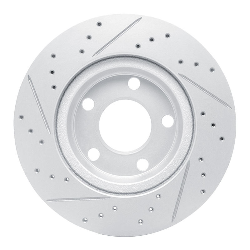 Audi S8 Brake Rotors (1) - Front Right/Rear Right - DFC - Drilled & Slotted Geoperformance Rotor - `97-`08