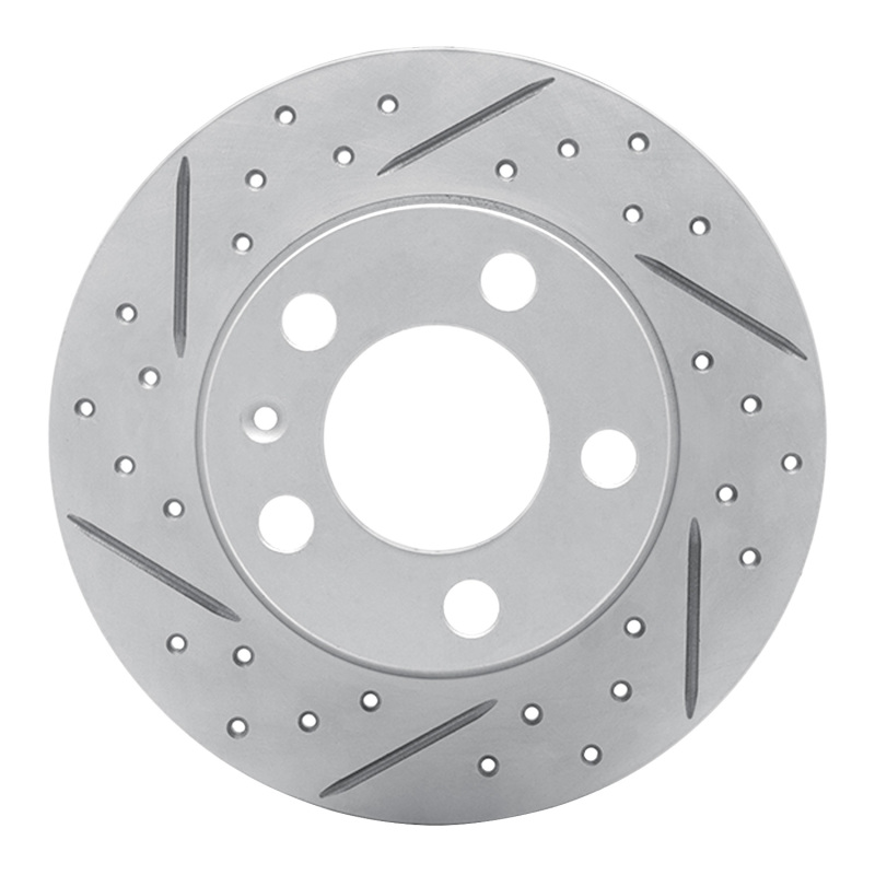 Audi Tt Brake Rotor (1) - Rear Left - DFC - Geoperformance Drilled & Slotted - `98-`24