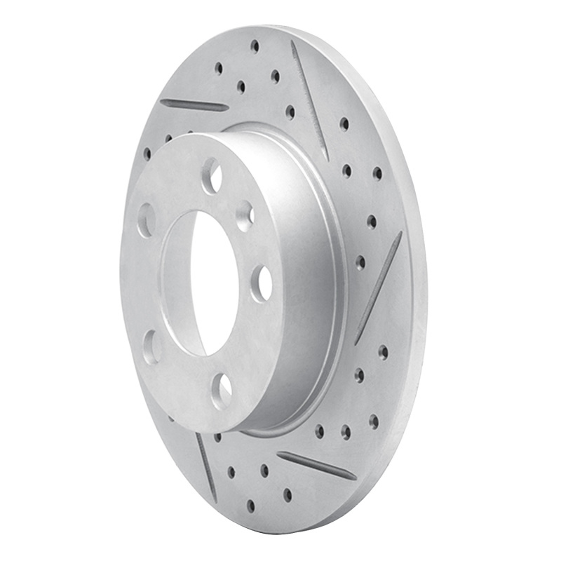 Audi Tt Brake Rotor (1) - Rear Right - DFC - Geoperf - Drilled & Slotted - `98-`24