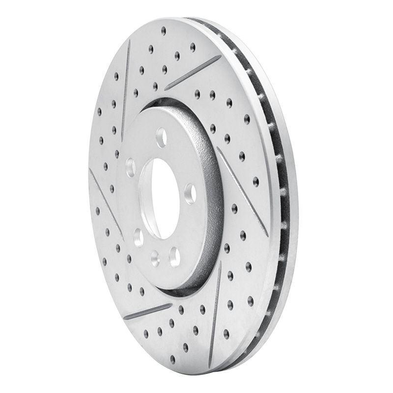Audi A1 Brake Rotor (1) - Front Left - DFC - Drilled & Slotted Geoperformance - `98-`18