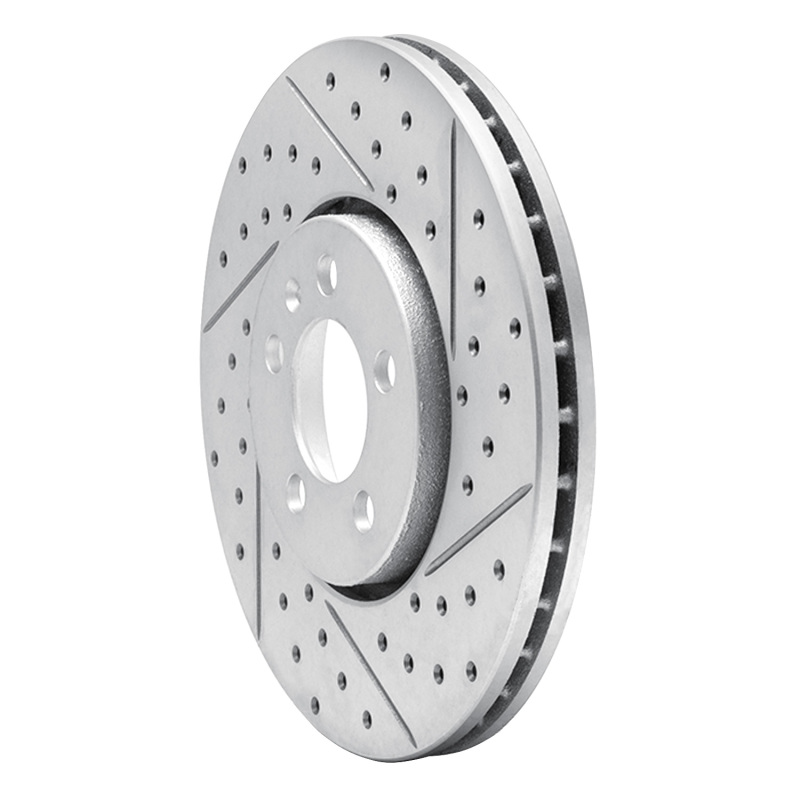 Audi A1 (Mexico) Brake Rotor (1) - Front Right - DFC - Drilled & Slotted Geoperformance - `98-`18