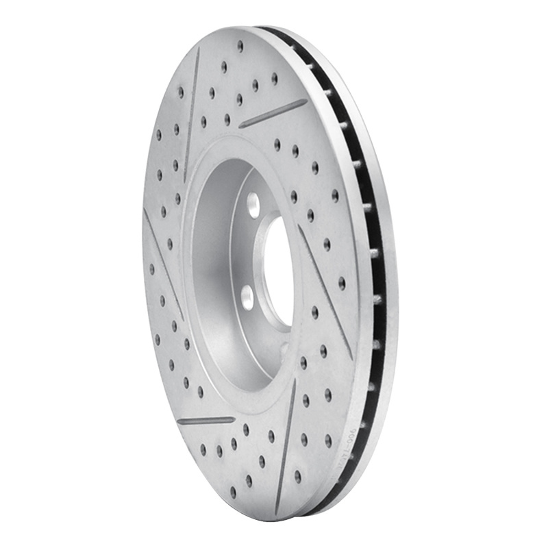 Audi A1 (Mexico) Brake Rotor (1) - Front Right - DFC - Drilled & Slotted Geoperformance - `98-`18