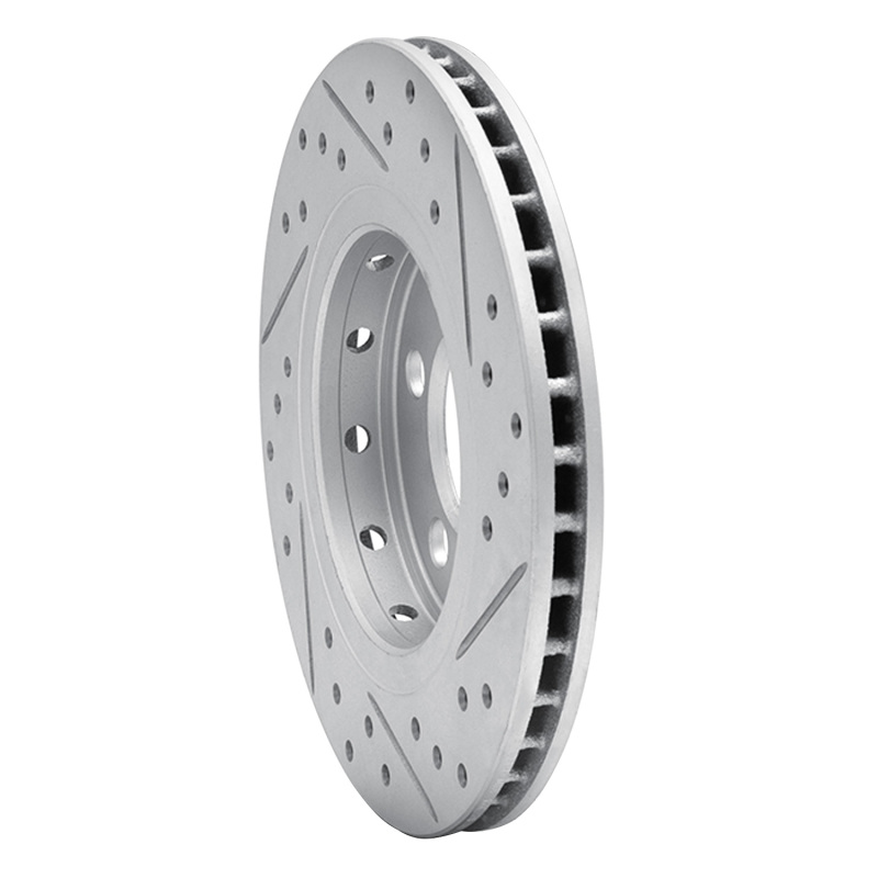 Audi TT Quattro Brake Rotor (1) - Rear Left - DFC - Drilled & Slotted Geoperformance - `00-`06