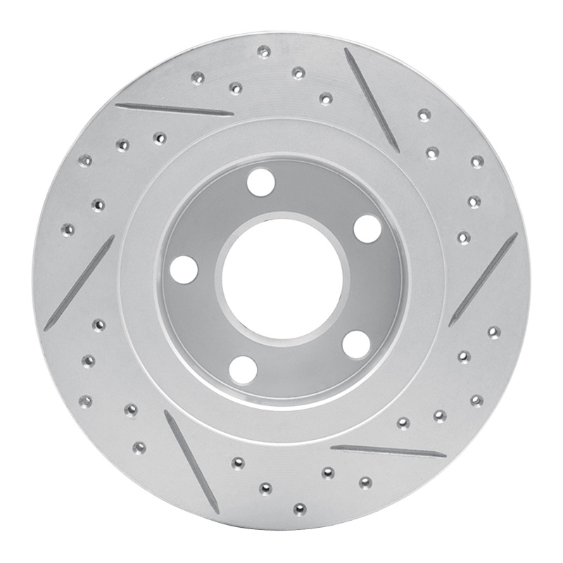 Audi A6 Quattro Brake Rotor (1) - Rear Left - DFC - Geoperformance, Drilled & Slotted - `99-`05