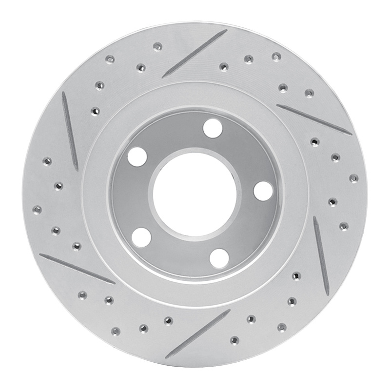Audi S6 Brake Rotor (1) - Rear Right - DFC - Geoperformance Drilled & Slotted - `99-`05