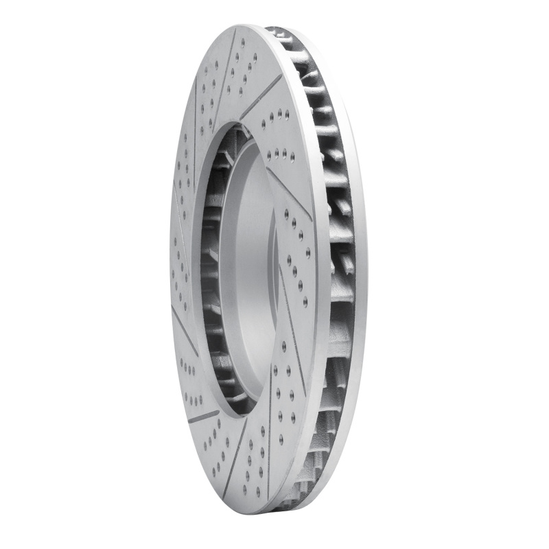 Audi Q7 Brake Rotor (1) - Right Front - DFC - Drilled & Slotted Geoperformance - `03-`15