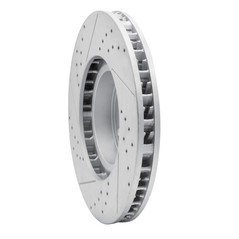 Porsche Cayenne Brake Rotor (1) - Front - DFC - Geoperformance Drilled & Slotted - `11-`18