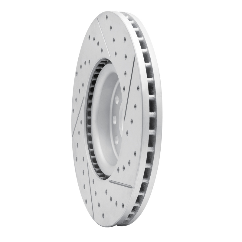 Volkswagen Atlas Brake Rotor (1) - Front Left - DFC - Drilled & Slotted Geoperformance - `18-`25