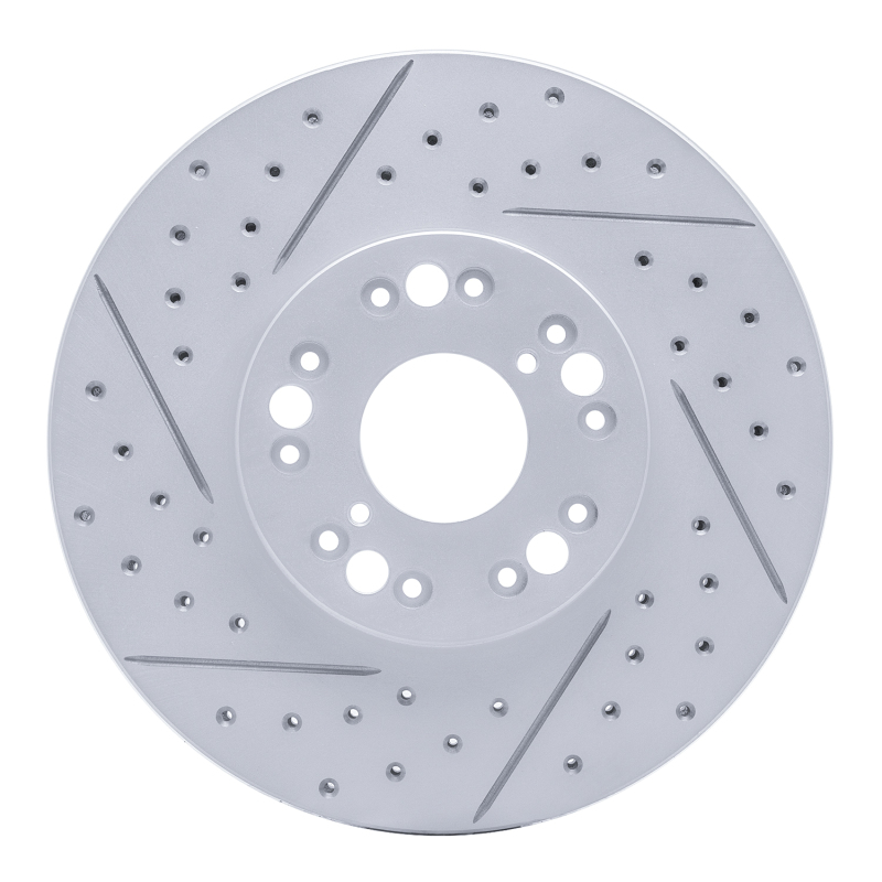 Lexus GS300 Brake Rotor (1) - Front Left - DFC - Geoperformance Drilled & Slotted - `92-`10
