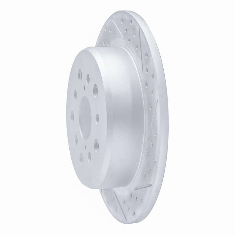 Lexus SC430 Brake Rotor (1) - Rear Right - DFC - Drilled & Slotted Geoperformance - `98-`10