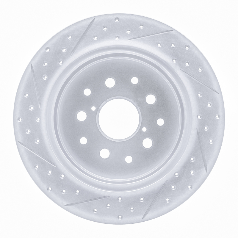 Lexus SC430 Brake Rotor (1) - Rear Right - DFC - Drilled & Slotted Geoperformance - `98-`10