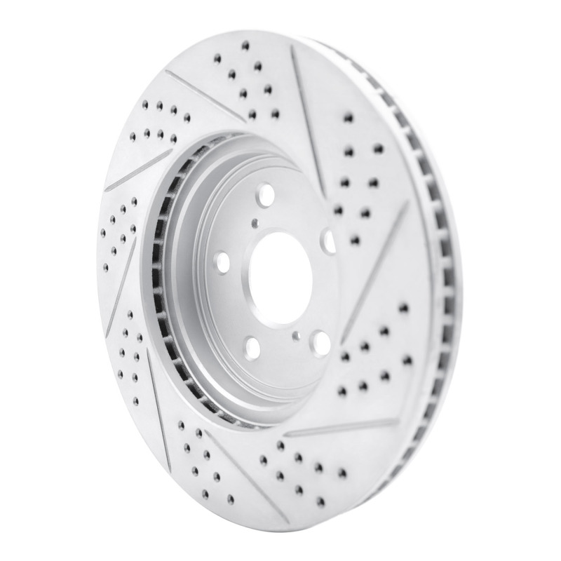 Lexus Ls430 Brake Rotor (1) - Front Left - DFC - Geoperformance Drilled & Slotted - `01-`06