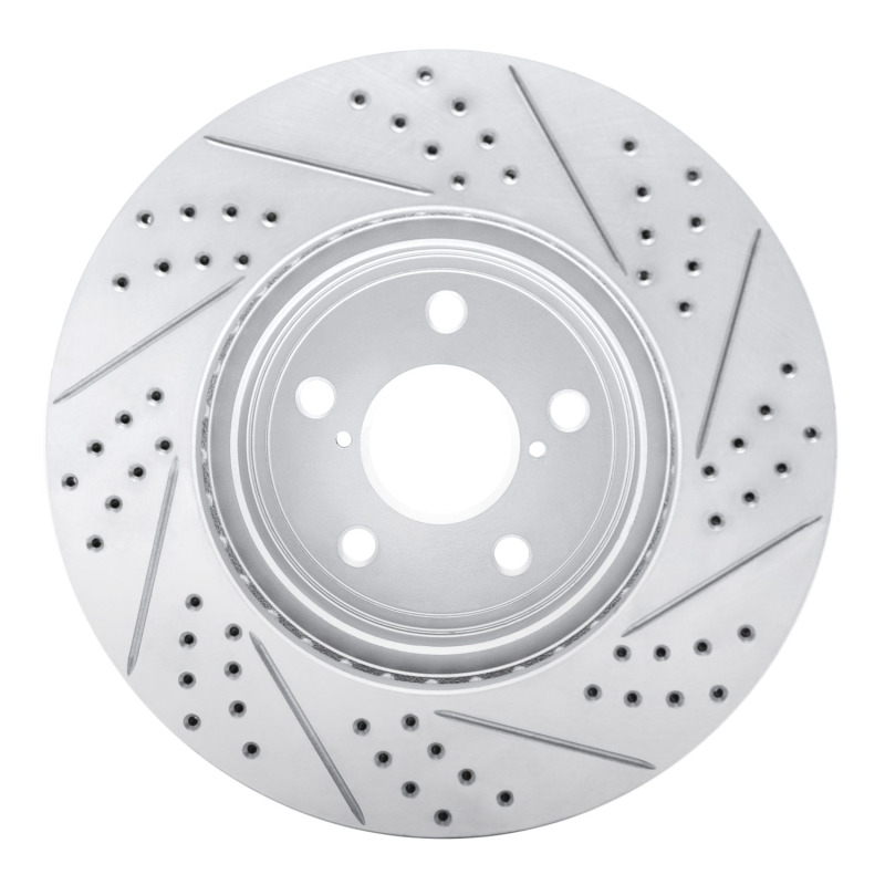 Lexus Ls430 Brake Rotor (1) - Front Left - DFC - Geoperformance Drilled & Slotted - `01-`06