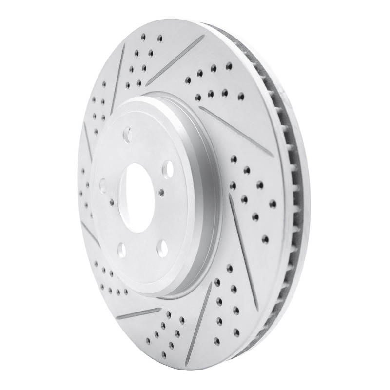 Lexus Ls430 Brake Rotor (1) - Front Left - DFC - Geoperformance Drilled & Slotted - `01-`06