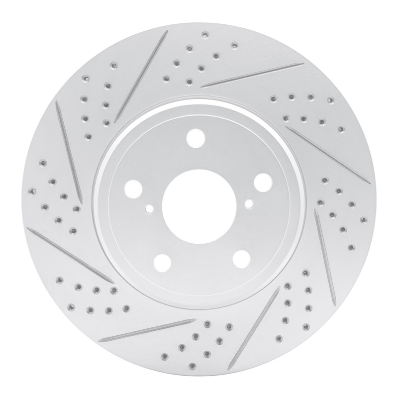 Lexus Ls430 Brake Rotor (1) - Front Left - DFC - Geoperformance Drilled & Slotted - `01-`06