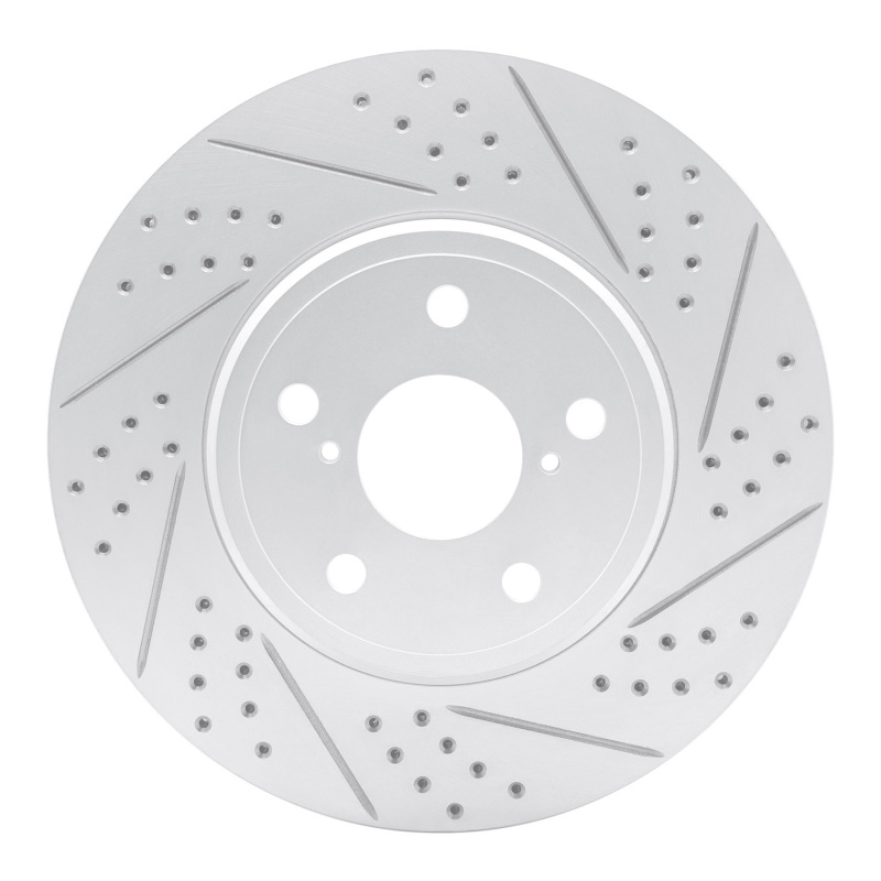Lexus Ls430 Brake Rotor (1) - Front Right - DFC - Geoperformance Drilled & Slotted - `01-`06