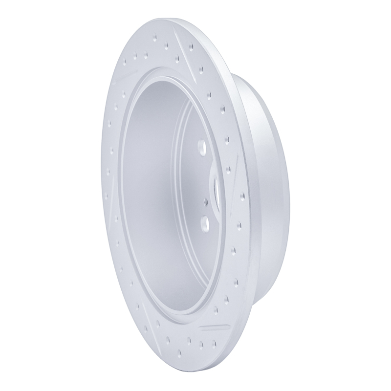 Lexus IS250 Brake Rotor (1) - Rear Left - DFC - Geoperformance - Drilled & Slotted - `06-`15