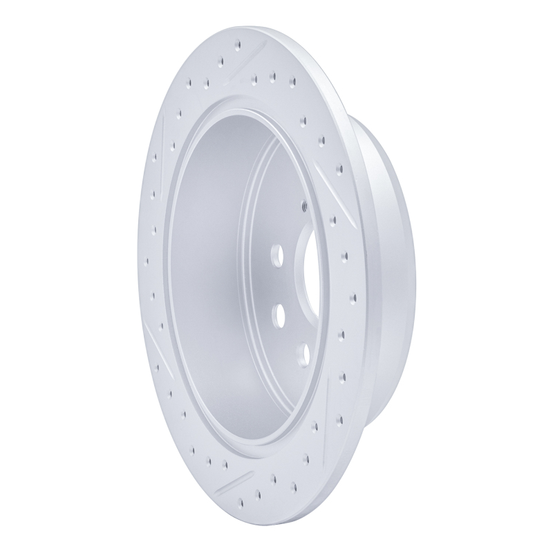 Lexus IS250 Brake Rotor (1) - Rear Right - DFC - Drilled & Slotted Geoperformance - `06-`15