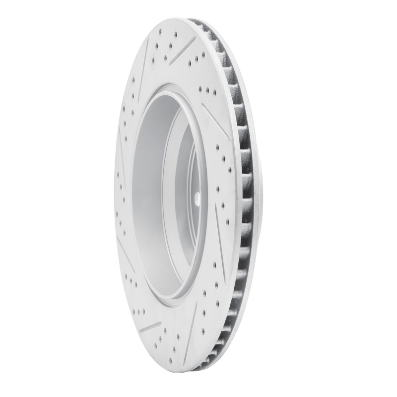 Lexus Ls600H Brake Rotor (1) - Rear Right - DFC - Geoperformance Rotor - Drilled and Slotted - `07-`17