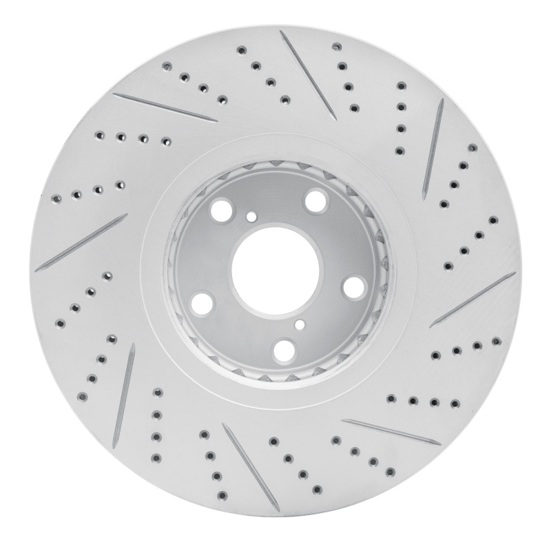 Lexus Gs350 Brake Rotor (1) - Front - DFC - Drilled & Slotted Geoperformance - `07-`11
