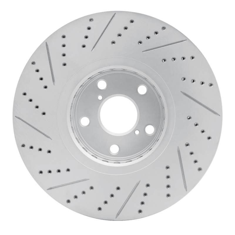 Lexus GS350 Brake Rotor (1) - Right Front - DFC - Geoperformance Drilled & Slotted - `07-`11