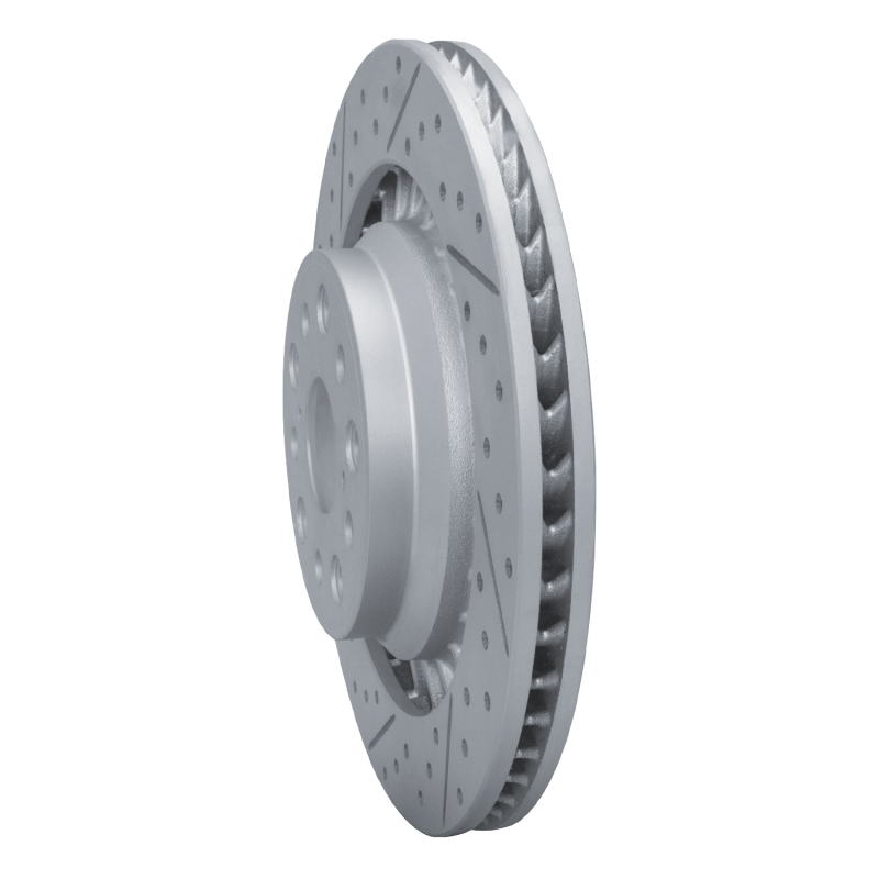 Lexus Ls500 Brake Rotor (1) - Rear - DFC - Drilled & Slotted Geoperformance - `18-`23