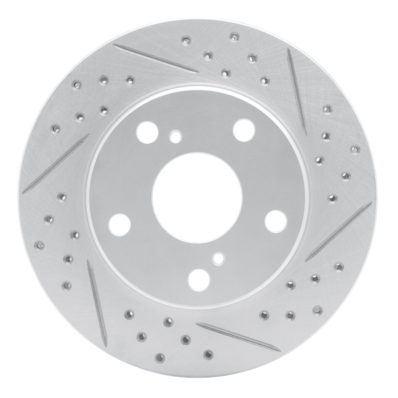 Toyota Camry Brake Rotor (1) - Front Right - DFC - Geoperformance Drilled & Slotted - `92-`01