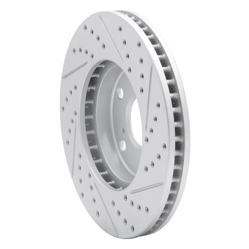 Lexus ES300 Brake Rotor (1) - Front Left - DFC - Drilled & Slotted Geoperformance - `92-`06