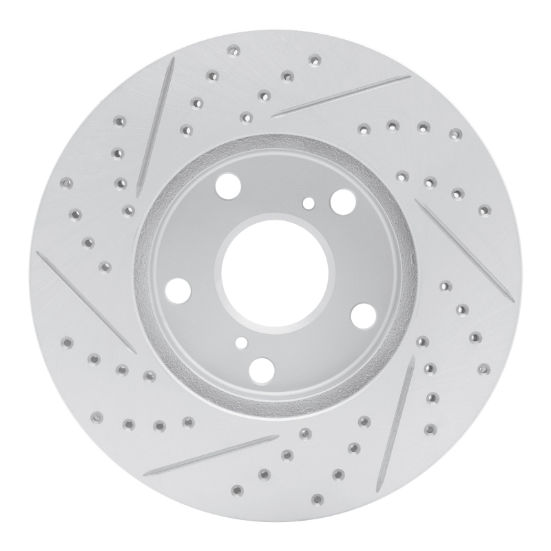 Lexus ES300 Brake Rotor (1) - Front Right - DFC - Geoperformance Rotors - Drilled & Slotted - `92-`06