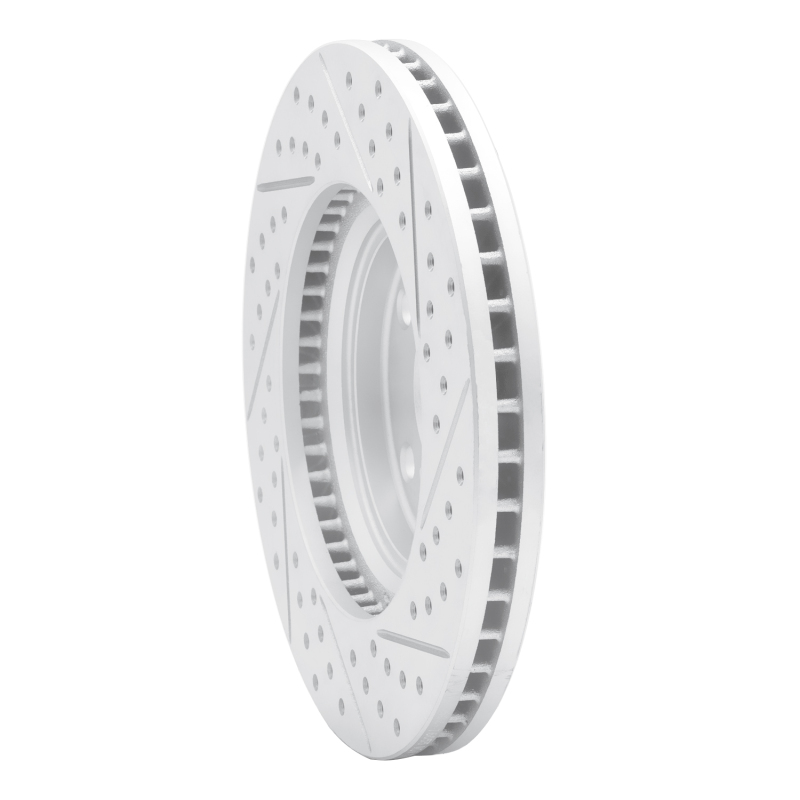 Lexus Rx300 Brake Rotor (1) - Front Left - DFC - Drilled & Slotted Geoperformance - `99-`07