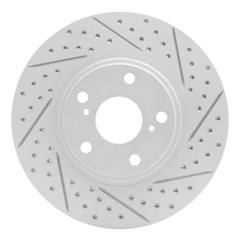 Lexus Rx300 Brake Rotor (1) - Front Right - DFC - Geoperformance Drilled & Slotted - `99-`07