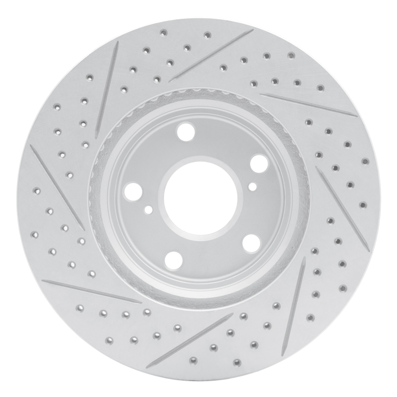 Lexus Rx300 Brake Rotor (1) - Front Right - DFC - Geoperformance Drilled & Slotted - `99-`07