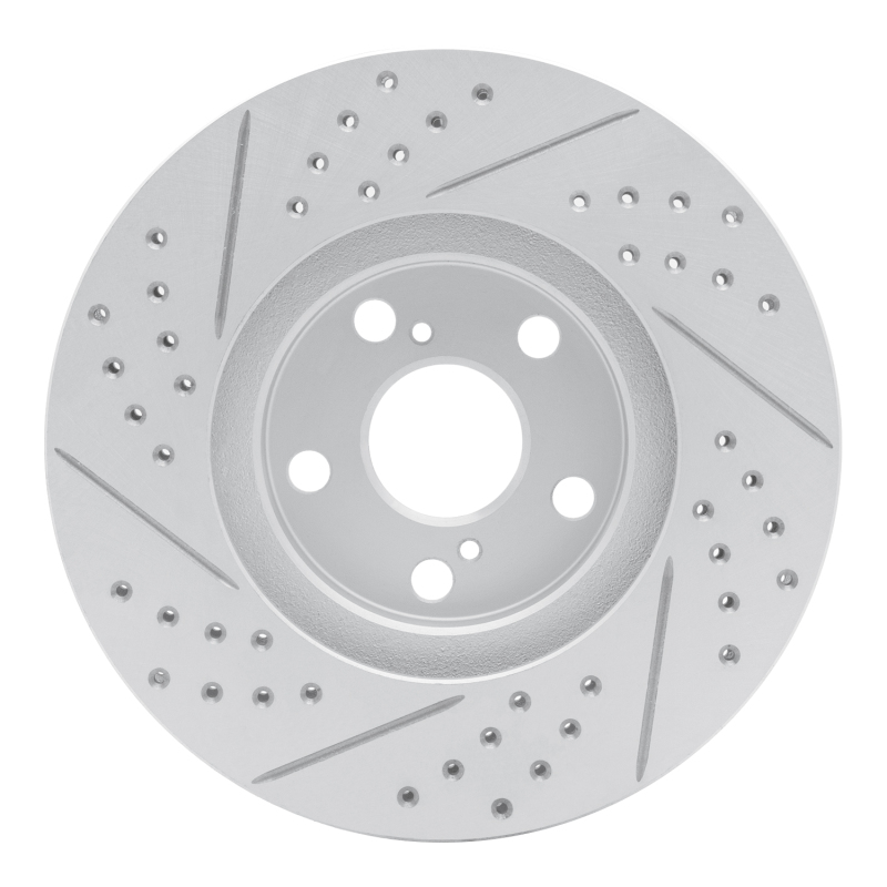 Pontiac Vibe Brake Rotor (1) - Front Right - DFC - Drilled & Slotted - `00-`10