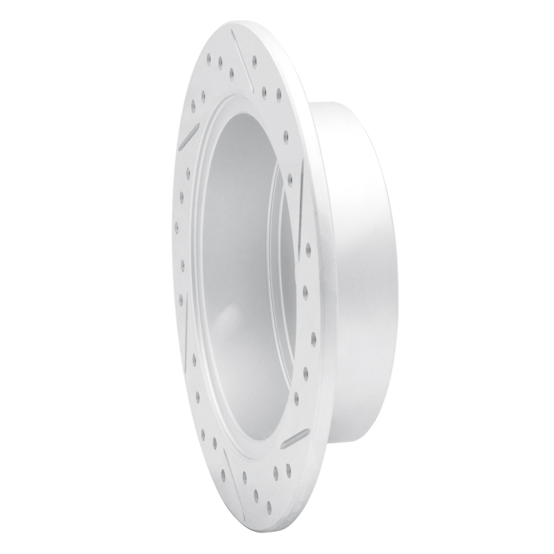 Pontiac Vibe Brake Rotor (1) - Rear Left - DFC - Geoperformance Drilled & Slotted - `00-`10