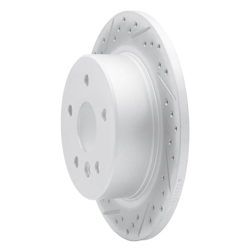 Toyota Avalon Brake Rotor (1) - Rear Left - DFC - Geoperformance Rotor - Drilled and Slotted - `00-`04