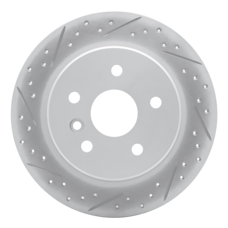 Toyota Avalon Brake Rotor (1) - Rear Left - DFC - Geoperformance Rotor - Drilled and Slotted - `00-`04