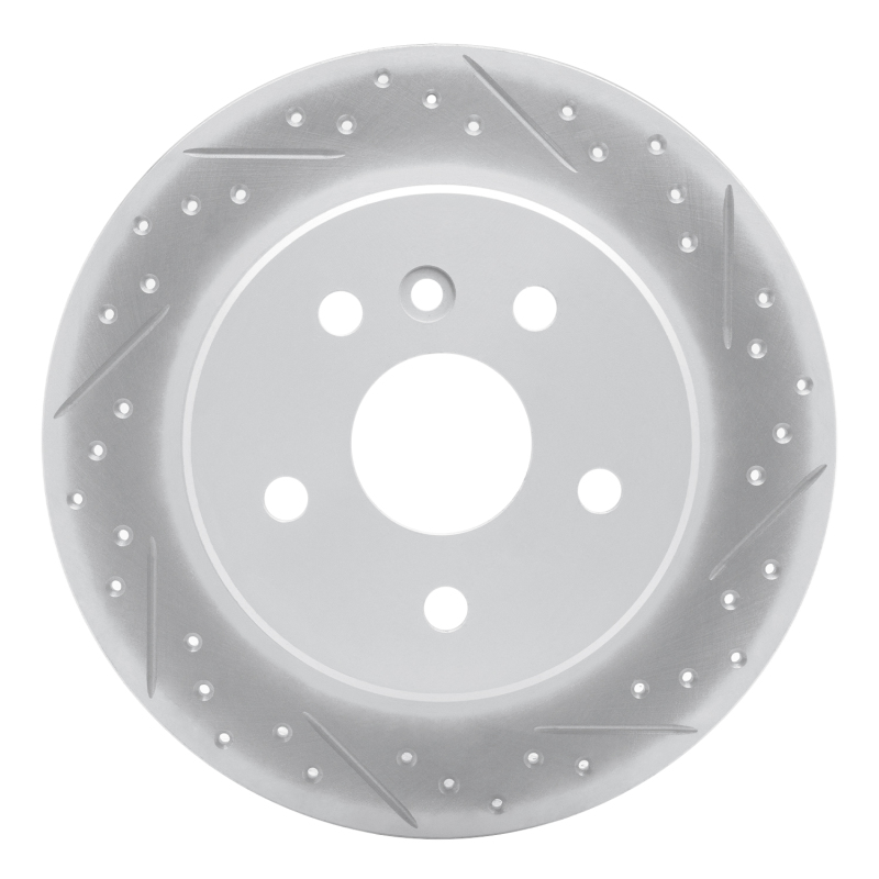 Toyota Avalon Brake Rotor (1) - Rear Right - DFC - Geoperformance Drilled & Slotted - `00-`04