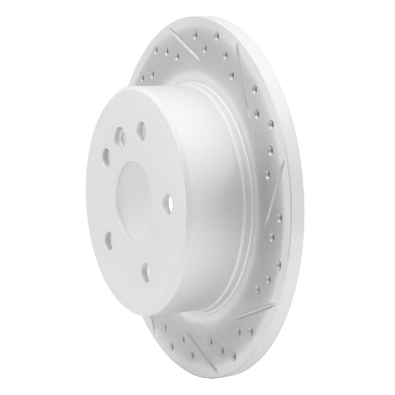 Toyota Avalon Brake Rotor (1) - Rear Right - DFC - Geoperformance Drilled & Slotted - `00-`04