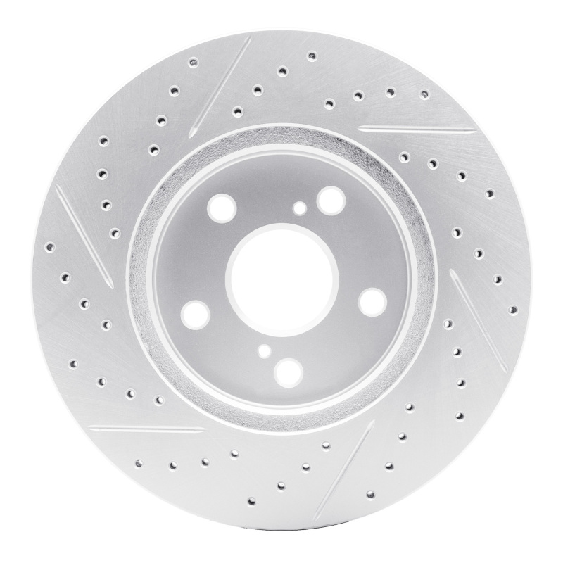 Lexus Is250 Brake Rotor (1) - Front Right - DFC - Drilled & Slotted Geoperformance - `02-`15