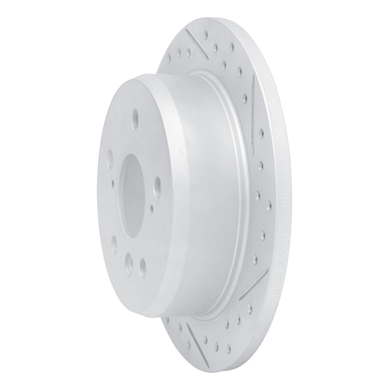 Lexus Es330 Brake Rotor (1) - Rear Right - DFC - Drilled & Slotted Geoperformance - `02-`08