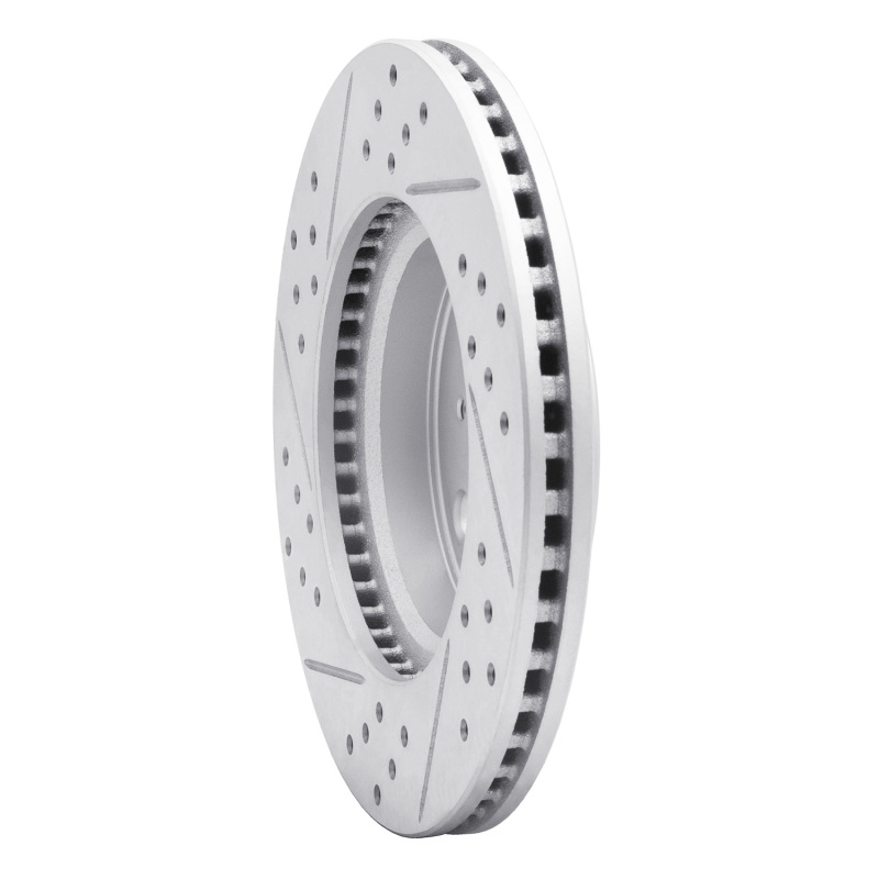 Scion IQ Brake Rotor (1) - Front Right - DFC - Geoperformance Rotor - Drilled & Slotted - `06-`19