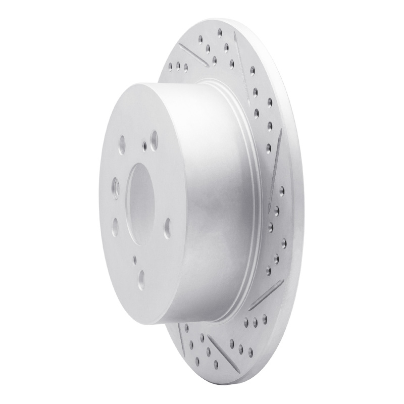 Lexus ES350 Brake Rotor (1) - Rear Right - DFC - Drilled & Slotted Geoperformance - `07-`12