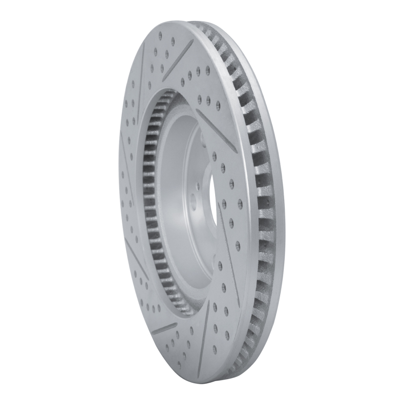 Lexus ES300H Brake Rotor (1) - Front Right - DFC - Geoperformance Rotor - Drilled & Slotted - `06-`20