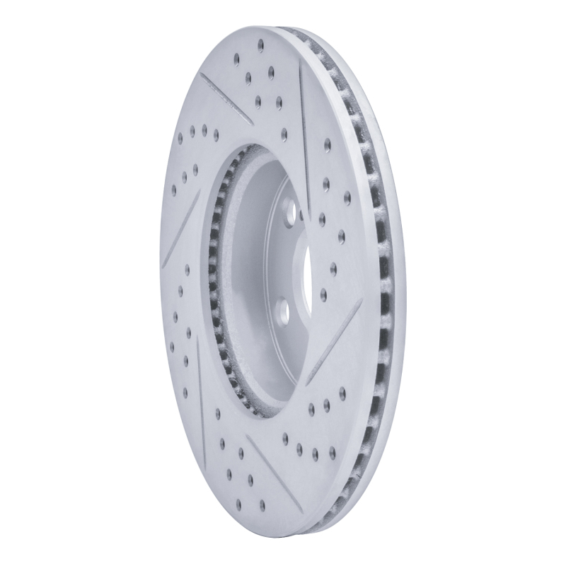 Pontiac Vibe Brake Rotor (1) - Front Left - DFC - Drilled & Slotted Geoperf - `08-`19