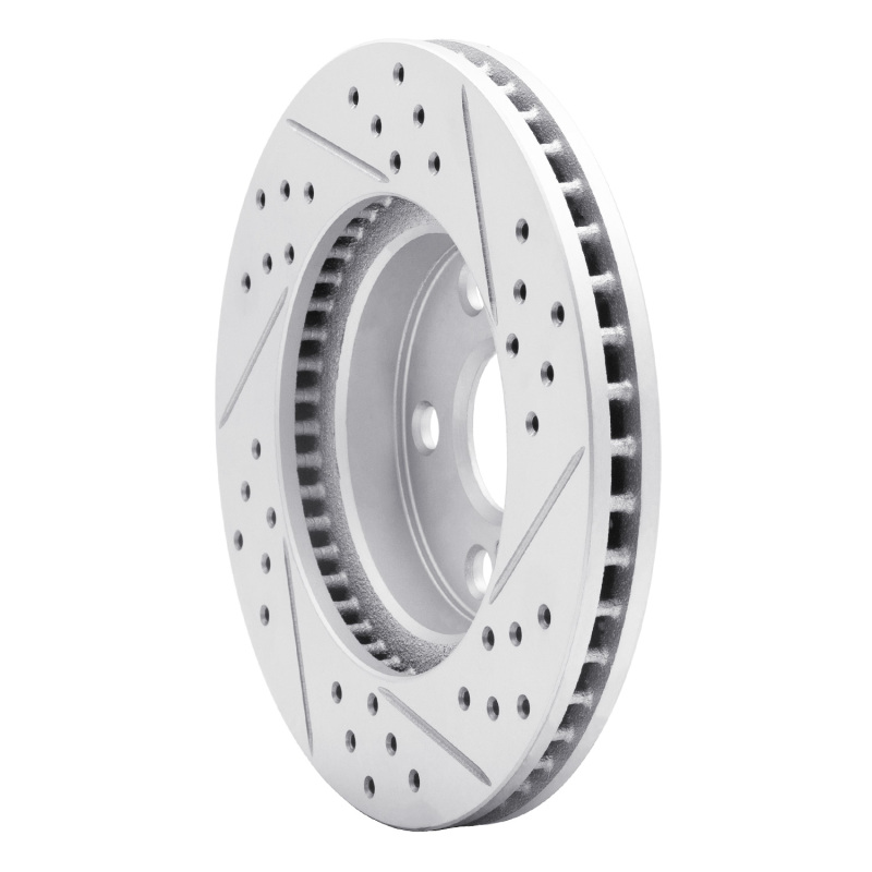 Lexus Ct200H Brake Rotor (1) - Front Left - DFC - Geoperformance Rotor - Drilled and Slotted - `10-`17