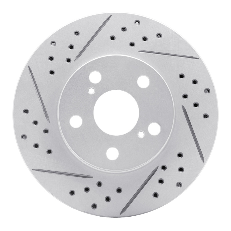 Lexus Ct200H Brake Rotor (1) - Front Left - DFC - Geoperformance Rotor - Drilled and Slotted - `10-`17