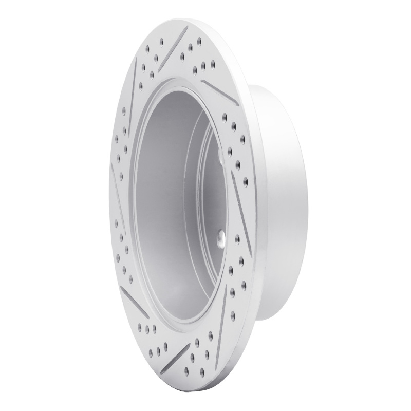 Lexus ES300H Brake Rotor (1) - Rear Right - DFC - Drilled & Slotted Geoperformance Rotor - `12-`18