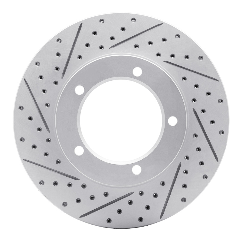 Lexus Lx470 Brake Rotor (1) - Front Left - DFC - Drilled & Slotted Geoperformance - `98-`07